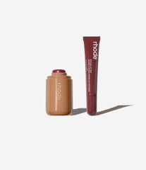 peptide lip tint pbj, pocket blush date cake