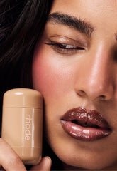 model wears pocket blush in date cake