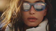 hailey with sunglasses