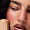model wears pocket blush in date cake