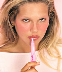 anna with peptide lip tint jelly bean
