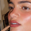 vie wears pocket blush in toasted teddy, peptide lip shape in lean, peptide lip tint in pbj