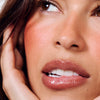 model wearing pocket blush in sun soak and lemontini plt