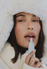 hailey with peptide lip boost