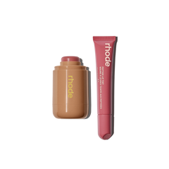 pocket blush tan line, peptide lip tint salty tan