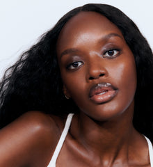 milly with glazed skin