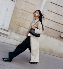 model wearing rhode eye patches