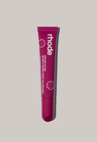 scented peptide lip tint - raspberry jelly | rhode skin