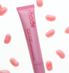peptide lip tint jelly bean with pink jelly beans