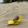 pocket blush on a mini yellow sunbed