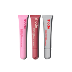 peptide lip tint jelly bean, salty tan, peptide lip treatment strawberry glaze