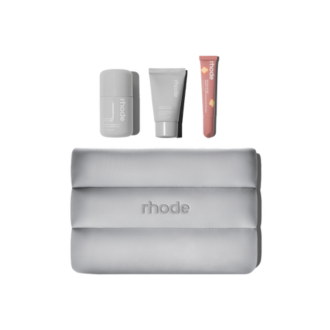 the rhode kit スキンケア セット ポーチ 日本未上陸♪【rhode】オリジナルポーチ&スキンケアセット (rhode skin
