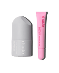 birthday duo features peptide glazing fluid and peptide lip tint in jelly bean