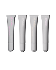 the peptide lip treatments includes all four core flavors: rhode vanilla, unscented, salted caramel, watermelon slice