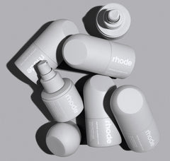 pile of peptide glazing fluid bottles, open and closed