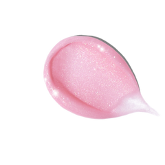 a swatch of peptide lip tint in jelly bean