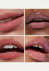 close up of 4 models, each wearing peptide lip tint - ribbon