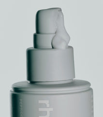 close up of peptide glazing fluid, with formula pumping out