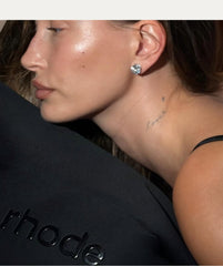 hailey with oversized bubble bag