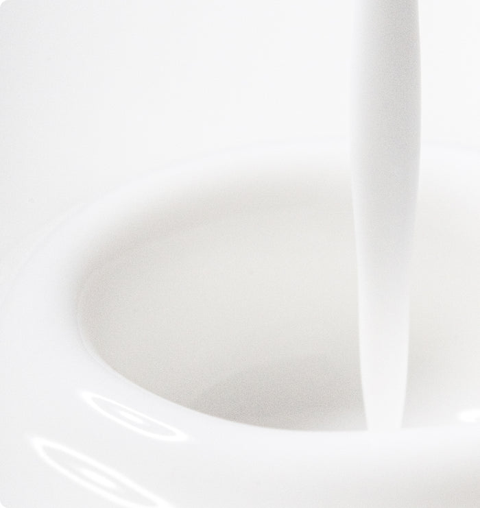 glazing milk texture