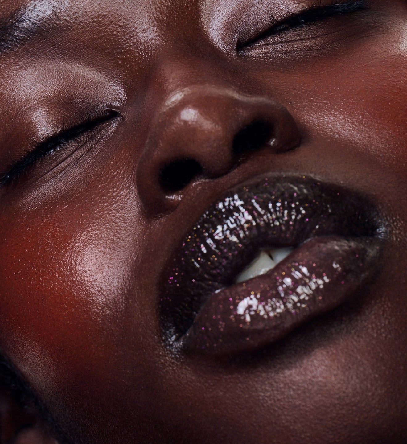 Lips close-up