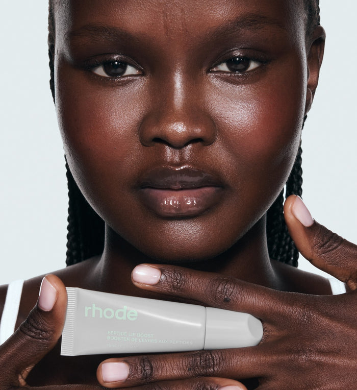 monica with peptide lip boost