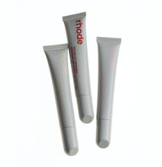 peptide lip treatment salted caramel, strawberry glaze, rhode vanilla