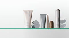 pineapple refresh, rhode mirror, barrier restore cream, peptide lip shape, pocket blush, glazing mist, peptide eye prep