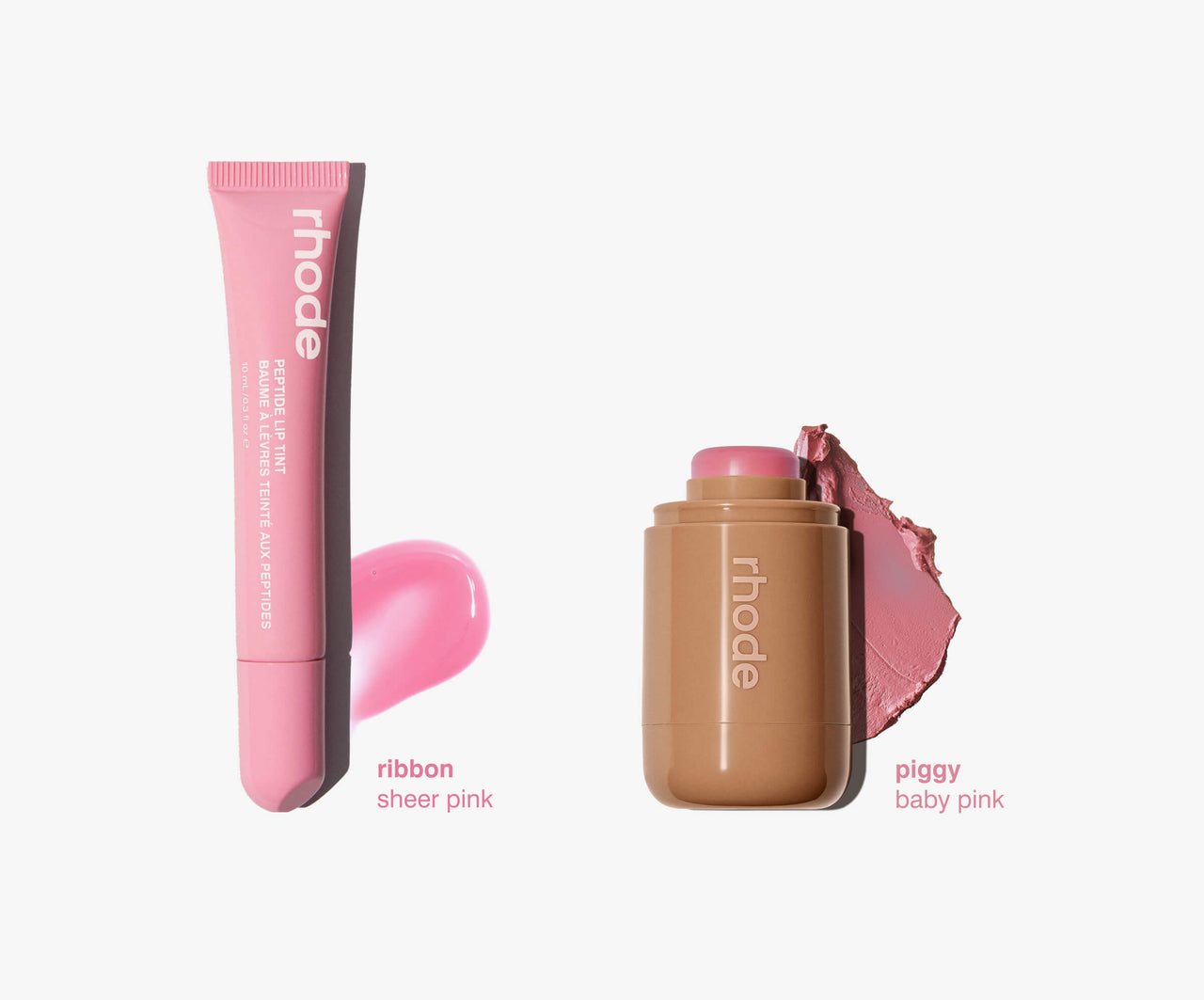 the duos piggy + ribbon | rhode skin