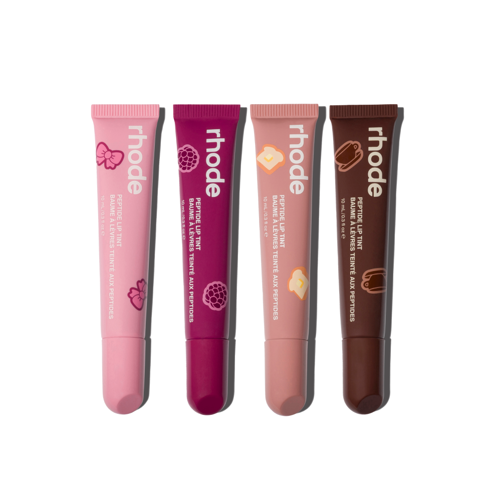 the scented peptide lip tint set | rhode skin