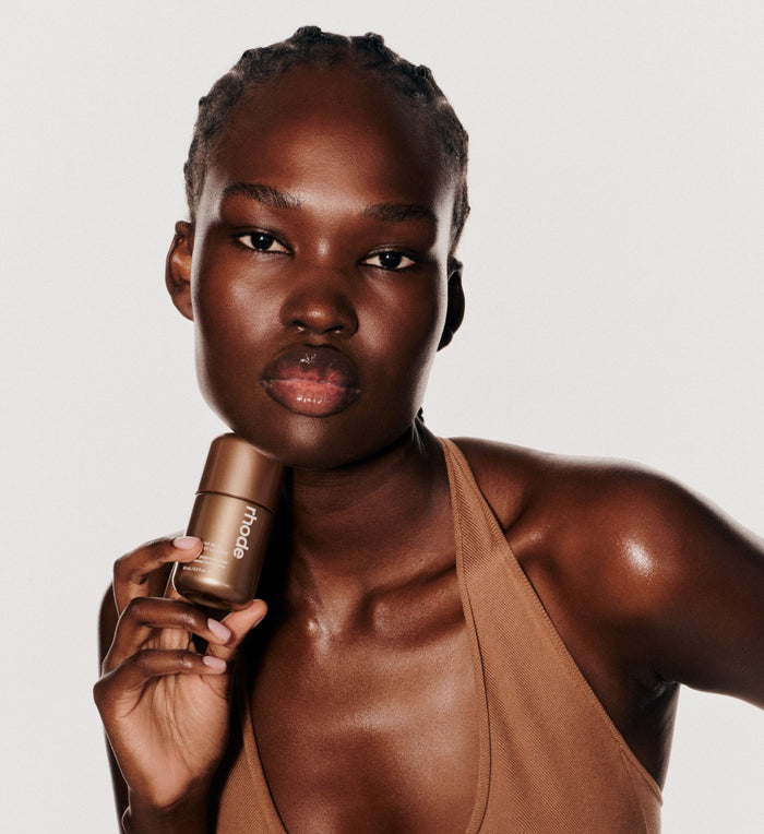 model with highlight milk 04