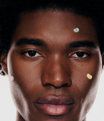 model wears spotwear jelly bean