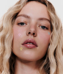 model wears spotwear shroom